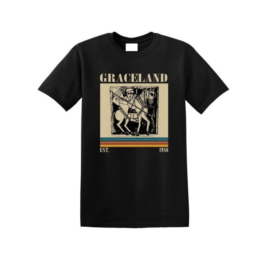 Graceland T Shirt Graceland Tee Music Shirt Paul Simon Shirt